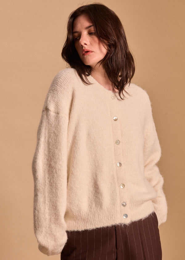 CARDIGAN MOHAIR CATEL