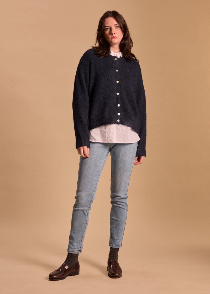 CARDIGAN MOHAIR CATEL