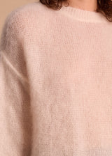 MAILLE MOHAIR COL ROND GLYCINE