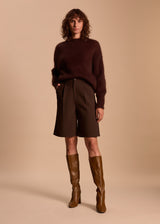 PULL MOHAIR COL ROND GALATEE