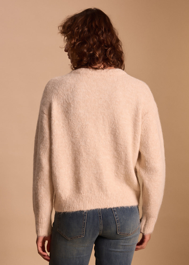 PULL MOHAIR COL ROND LYRA