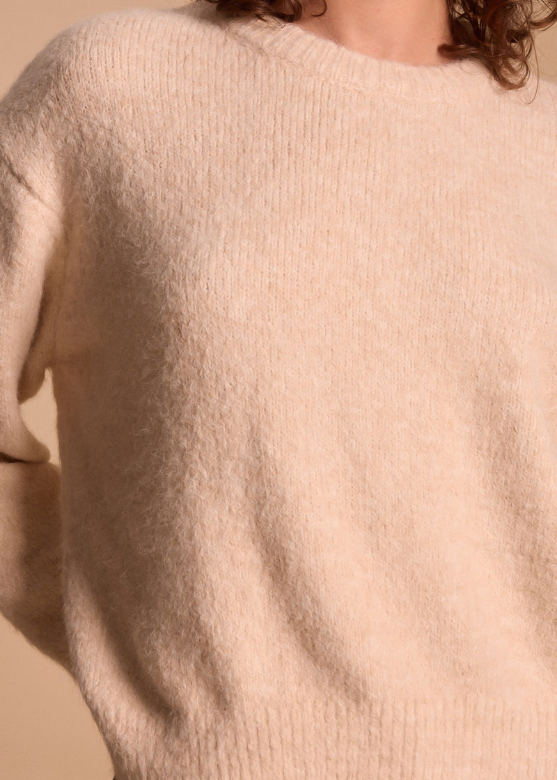 PULL MOHAIR COL ROND LYRA