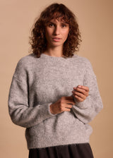 PULL MOHAIR COL ROND LYRA