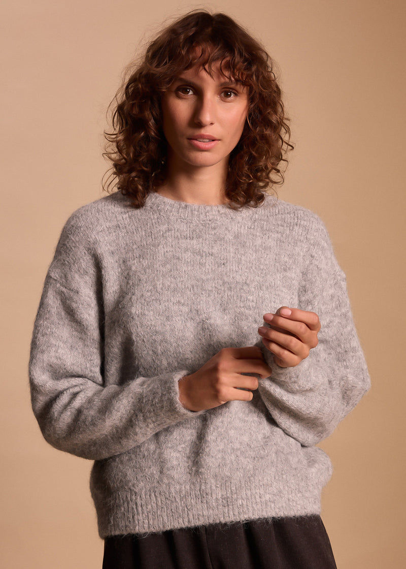 PULL MOHAIR COL ROND LYRA