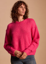 PULL MOHAIR COL ROND LYRA