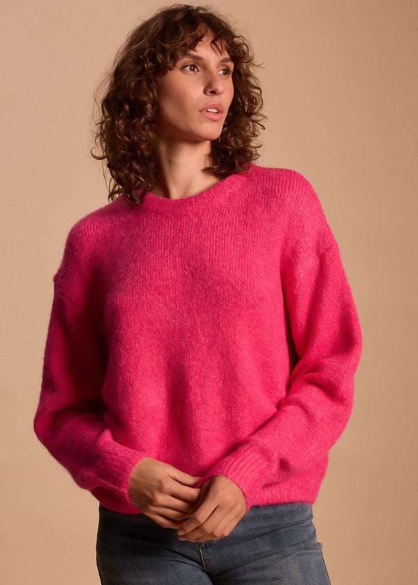 MAILLE MOHAIR COL ROND LYRA