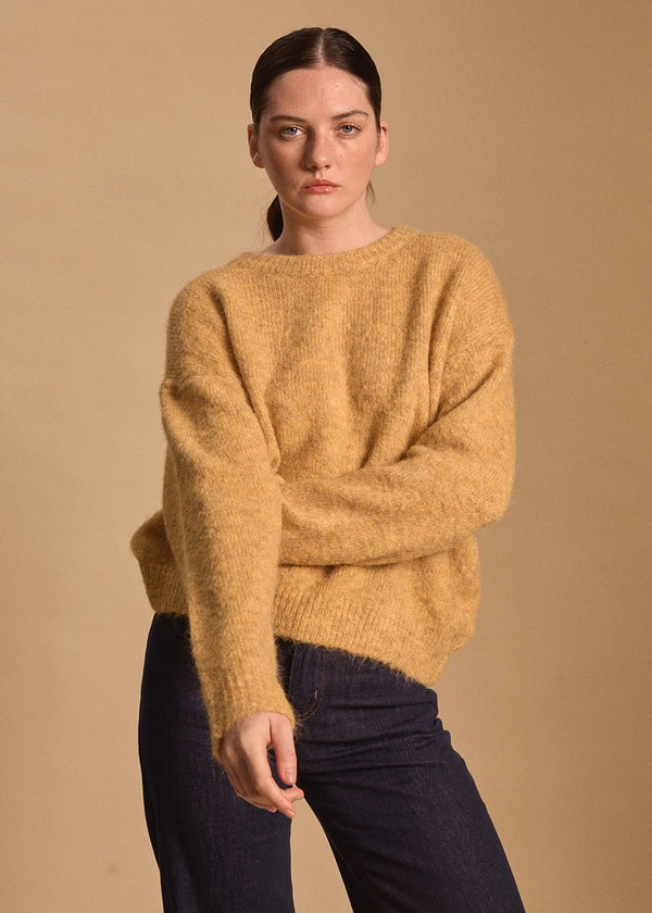 MAILLE MOHAIR COL ROND LYRA