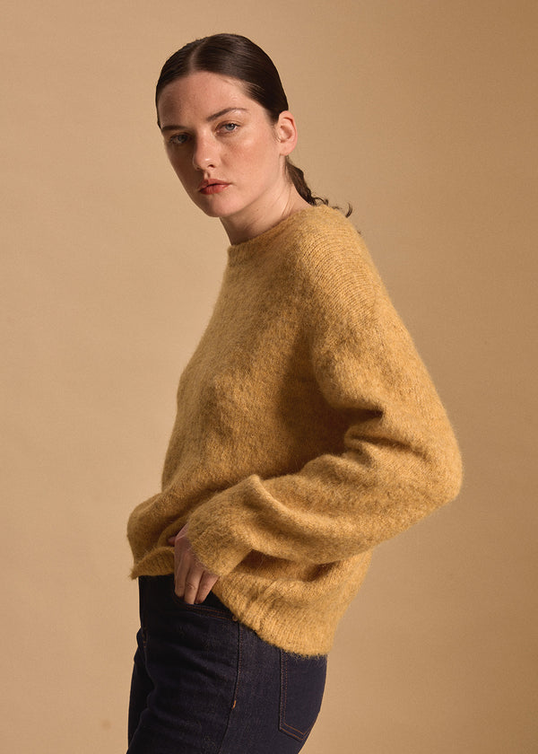 MAILLE MOHAIR COL ROND LYRA