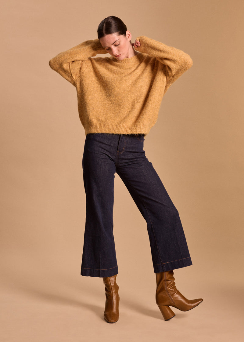 PULL MOHAIR COL ROND LYRA