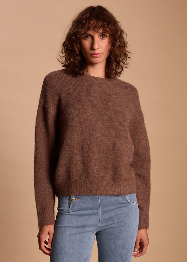 MAILLE MOHAIR COL ROND LYRA