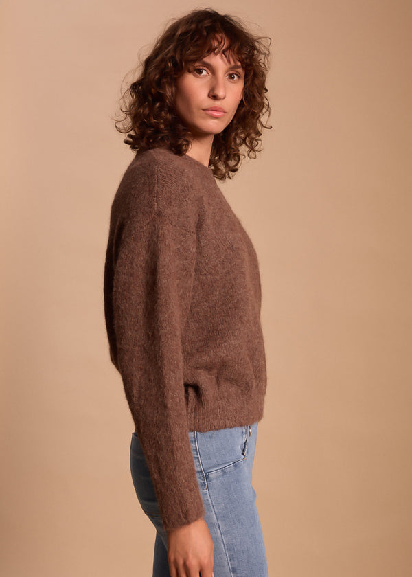 MAILLE MOHAIR COL ROND LYRA
