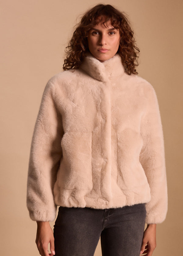 BLOUSON FAUSSE FOURRURE NAYA
