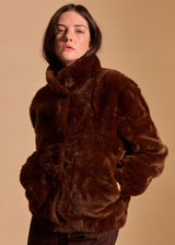 BLOUSON FAUSSE FOURRURE NAYA