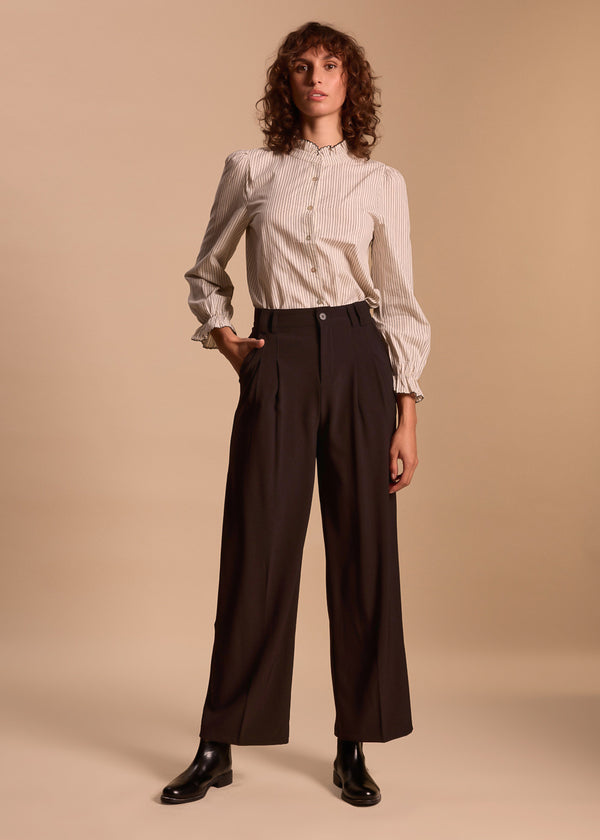 PANTALON À PINCES ORLANEA