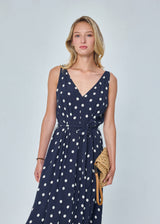 ANNE LONG DRESS WITH STRAPS