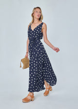 ANNE LONG DRESS WITH STRAPS