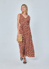 ANNE LONG DRESS WITH STRAPS