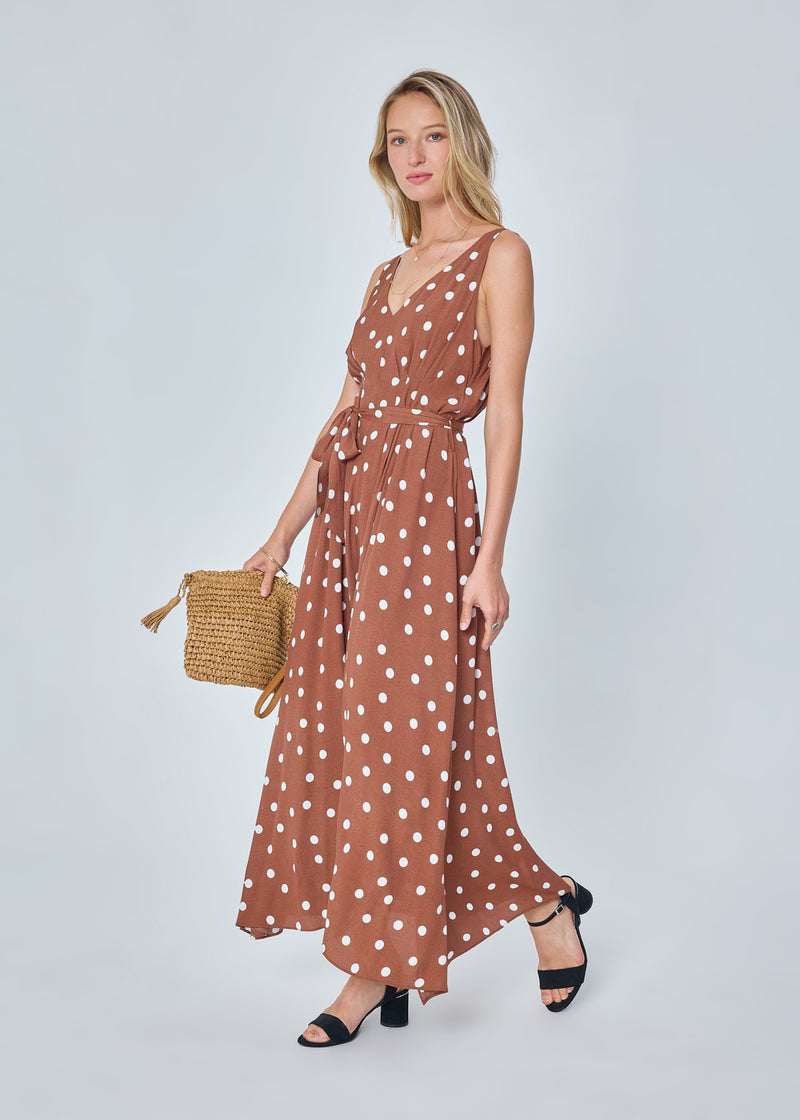 ANNE LONG DRESS WITH STRAPS