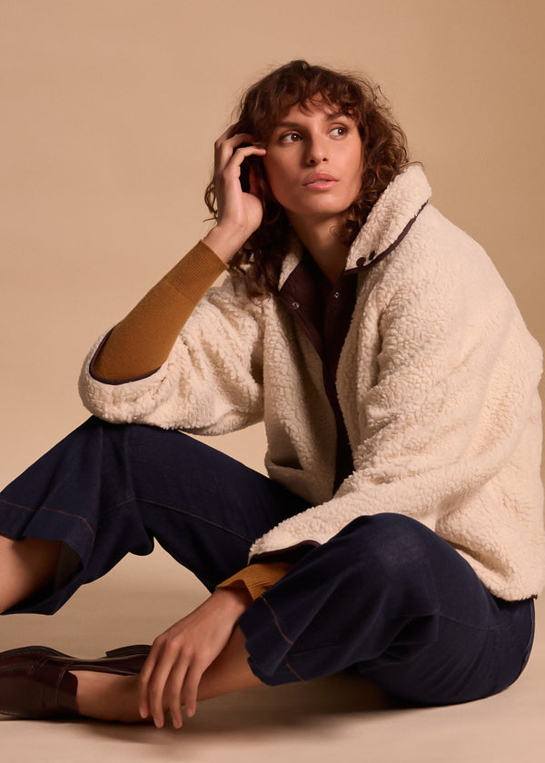 VESTE SHERPA EFFET MOUTON LUNELLE