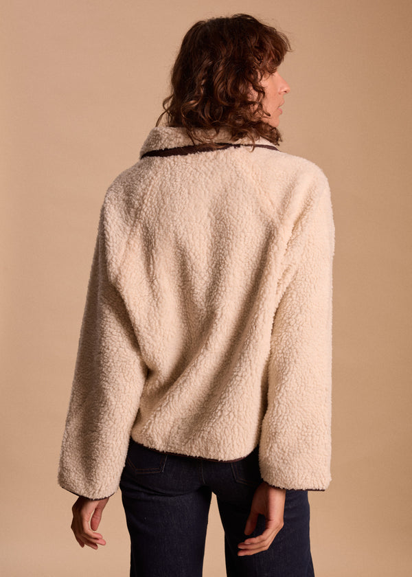 VESTE SHERPA EFFET MOUTON LUNELLE