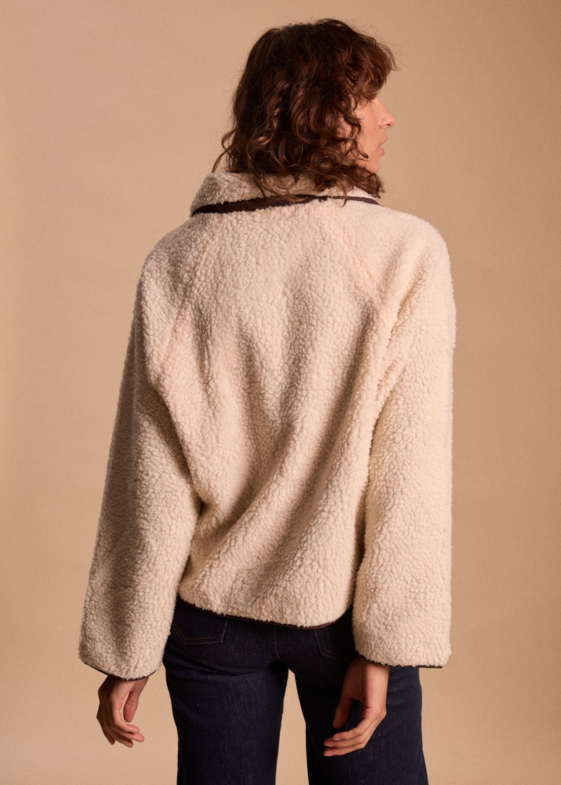VESTE SHERPA EFFET MOUTON LUNELLE