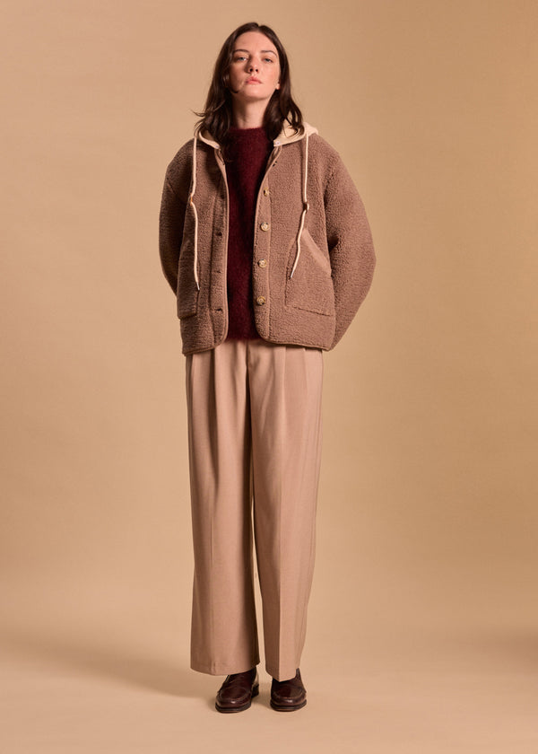 VESTE SHERPA EFFET MOUTON LOUMA