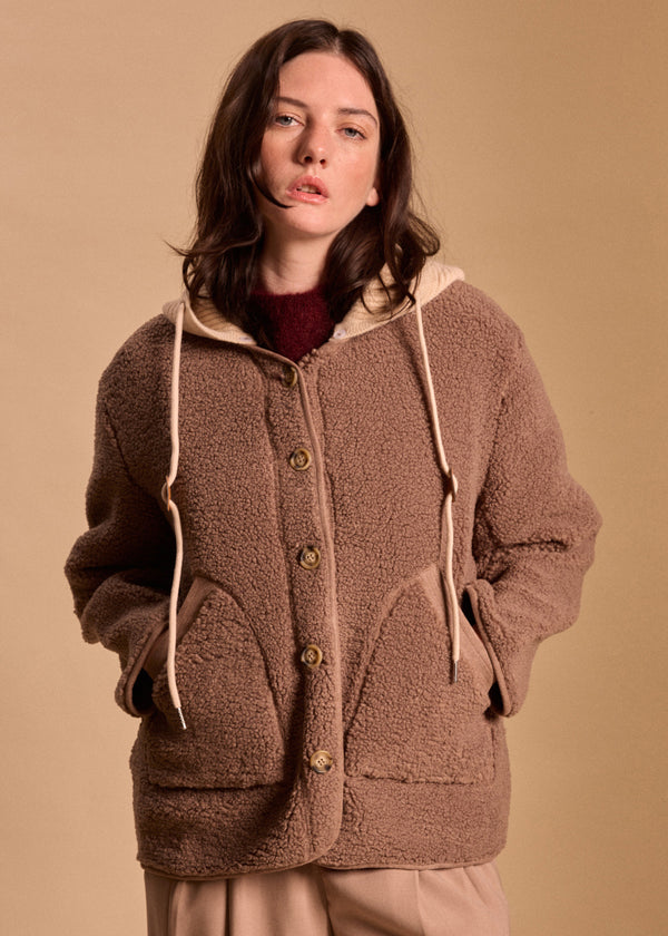 VESTE SHERPA EFFET MOUTON LOUMA