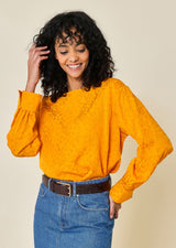Round-neck blouse Pascale