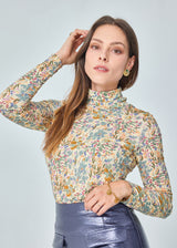 FERNANDA LONG-SLEEVED PRINTED T-SHIRT