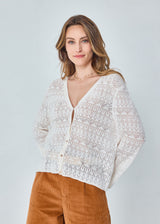 CARDIGAN AJOURE JANETO