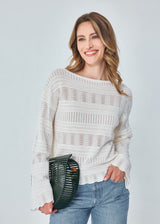 VARTAN OPEN MERINO SWEATER