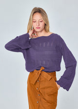 VARTAN OPEN MERINO SWEATER