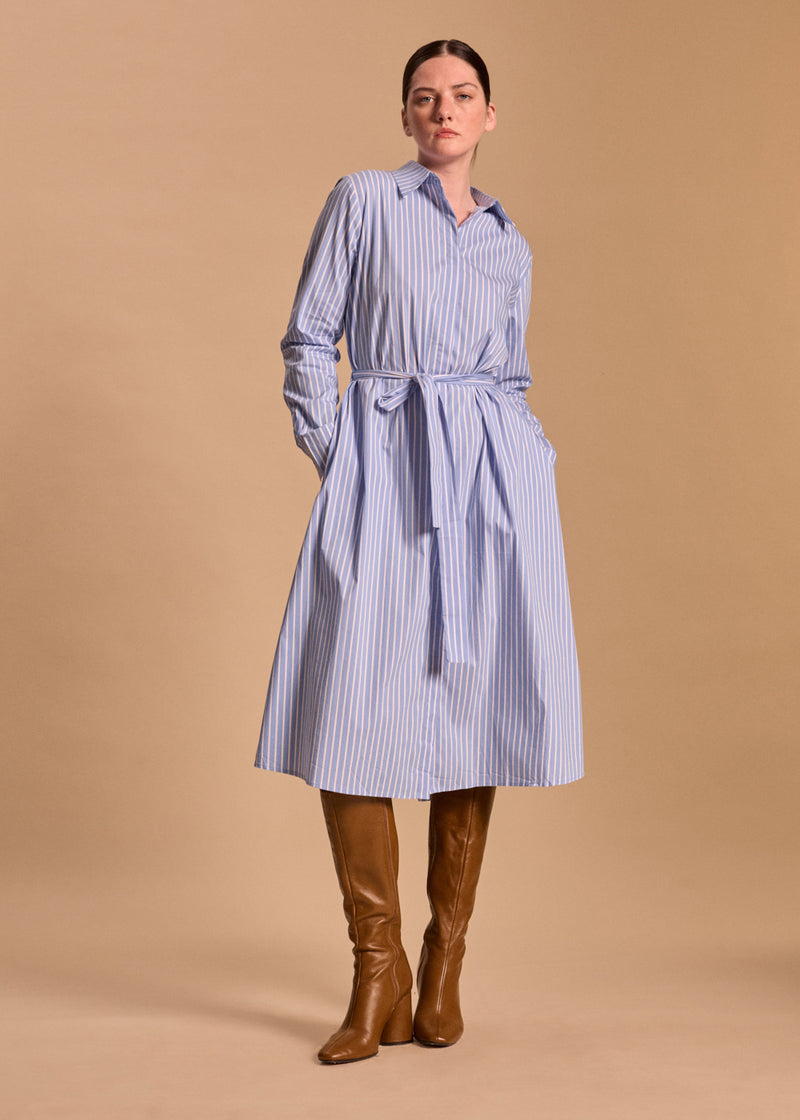 ROBE CHEMISE NOUEE CLEM