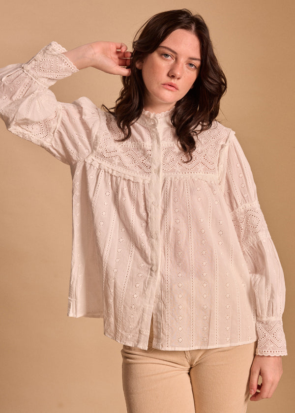 CHEMISE BRODEE BOHEME AMANDINE