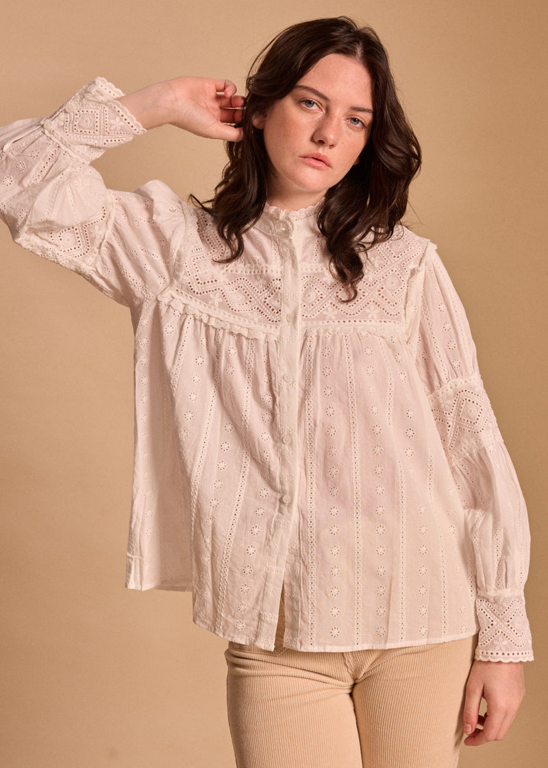 CHEMISE BRODEE BOHEME AMANDINE