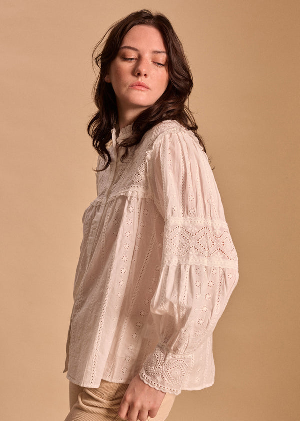 CHEMISE BRODEE BOHEME AMANDINE