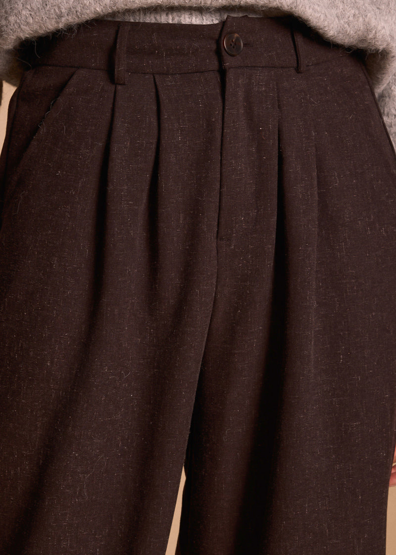 PANTALON A PINCES AMPLE BETTINA