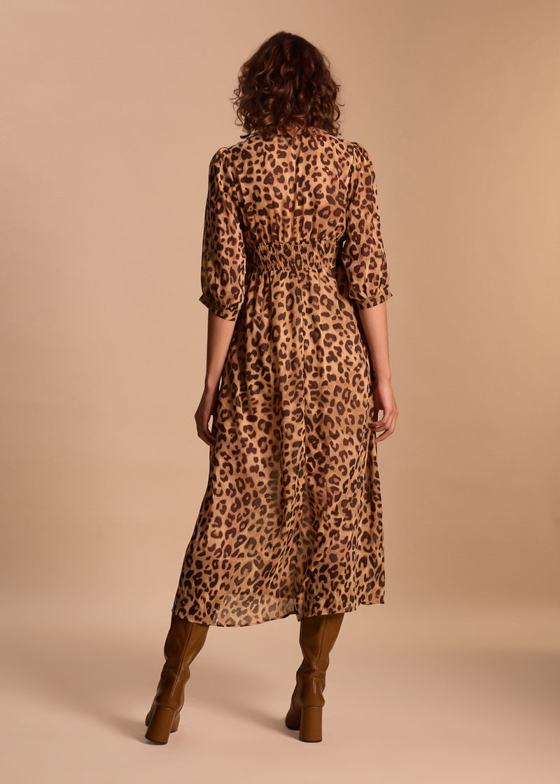 ROBE LONGUE FLUIDE DECOLLETE PROFOND ISADORA