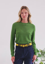 DANAE OPEN MERINO SWEATER