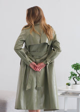 REMIETTE VINYL TRENCH