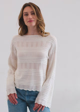 VARTAN OPEN MERINO SWEATER