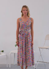 ANNE LONG DRESS WITH STRAPS