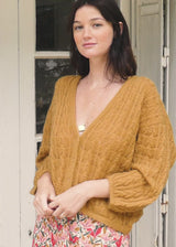 Cardigan en mohair Elsie