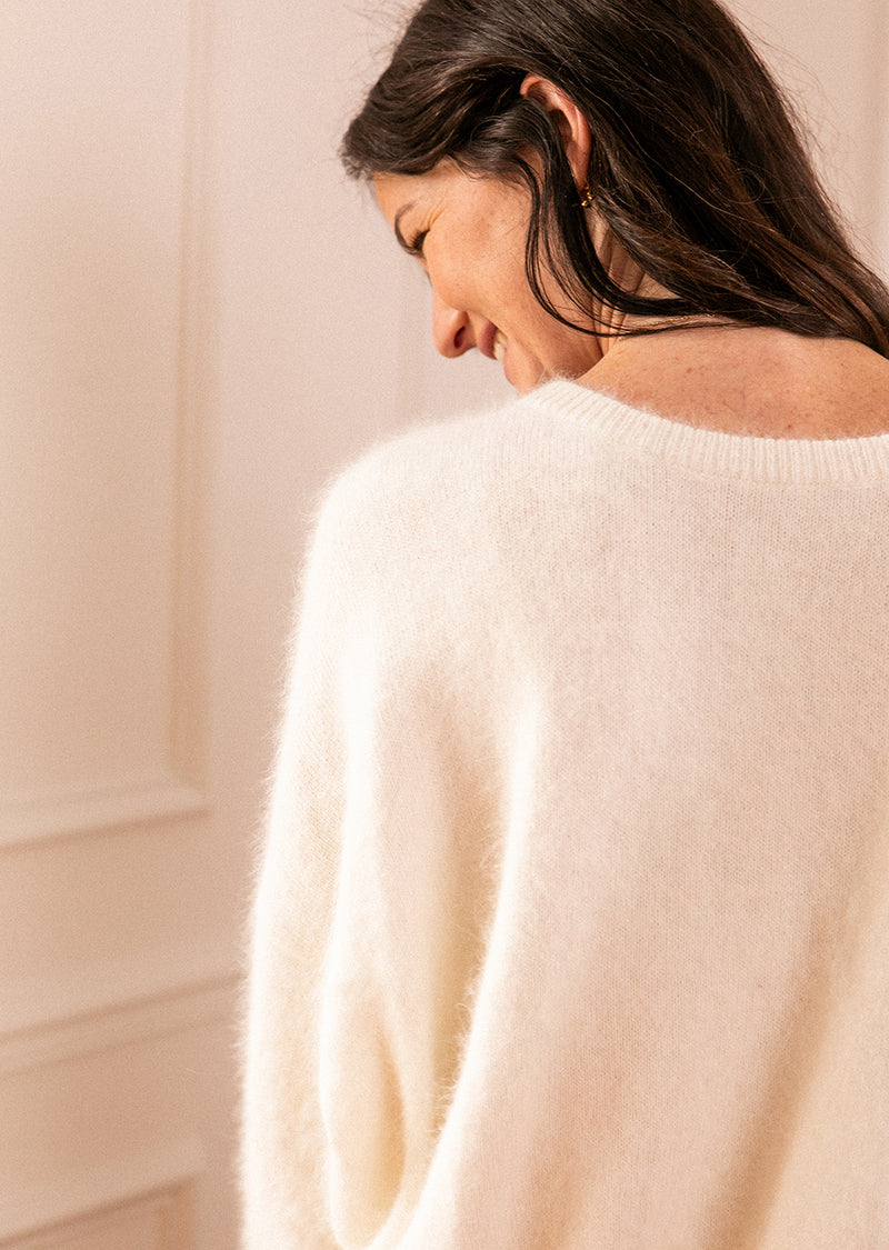 Pull Reversible En Angora Ewan | MARIE SIXTINE