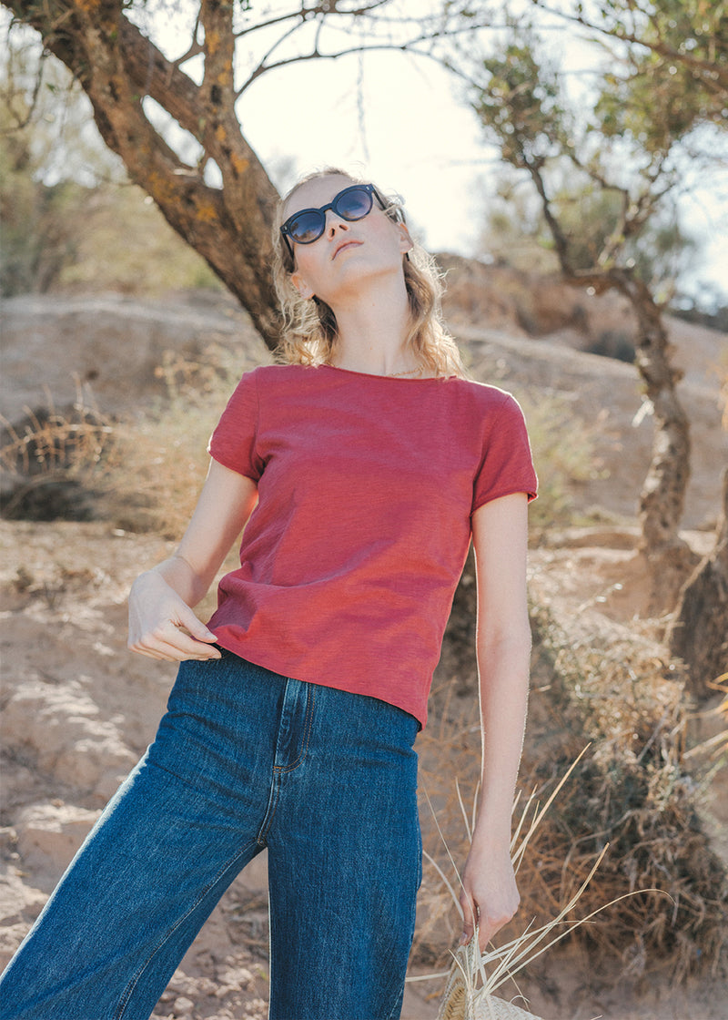 T-SHIRT COL ROND LILI | MARIE SIXTINE