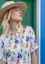 CHEMISE FLUIDE ZOLA NAUTICA | MARIE SIXTINE