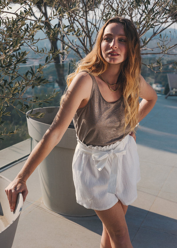 SHORT GAZE DE COTON KAY | MARIE SIXTINE