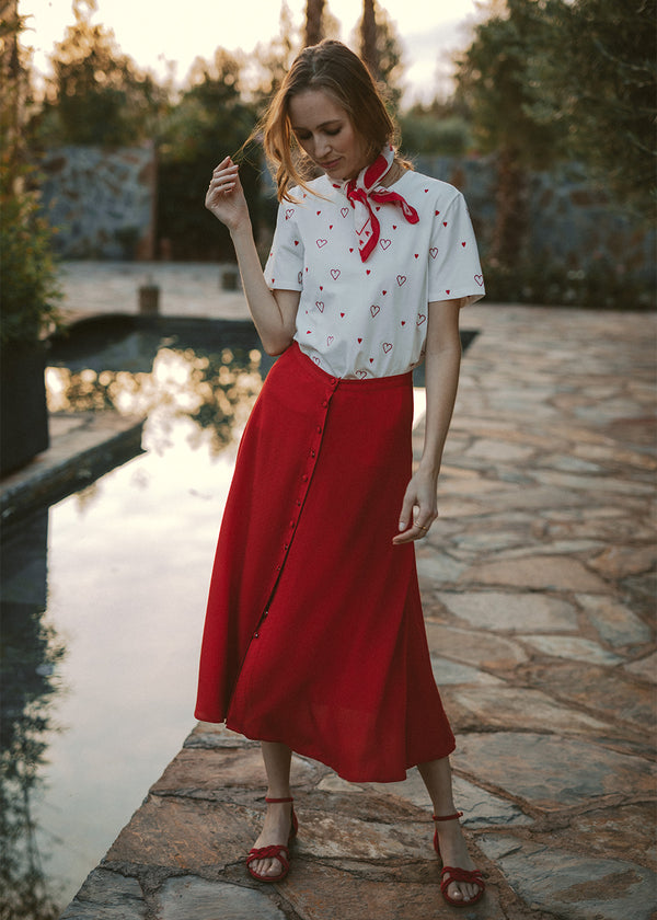 JUPE LONGUE SALMA | MARIE SIXTINE