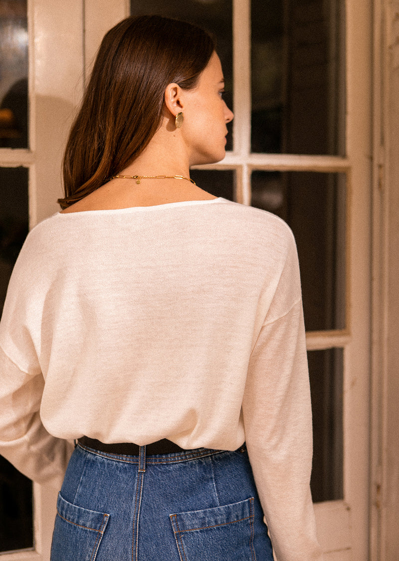 Pull En Maille Fine Ines | MARIE SIXTINE