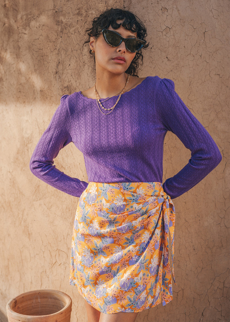 MERINO SWEATER AJOURE TIA